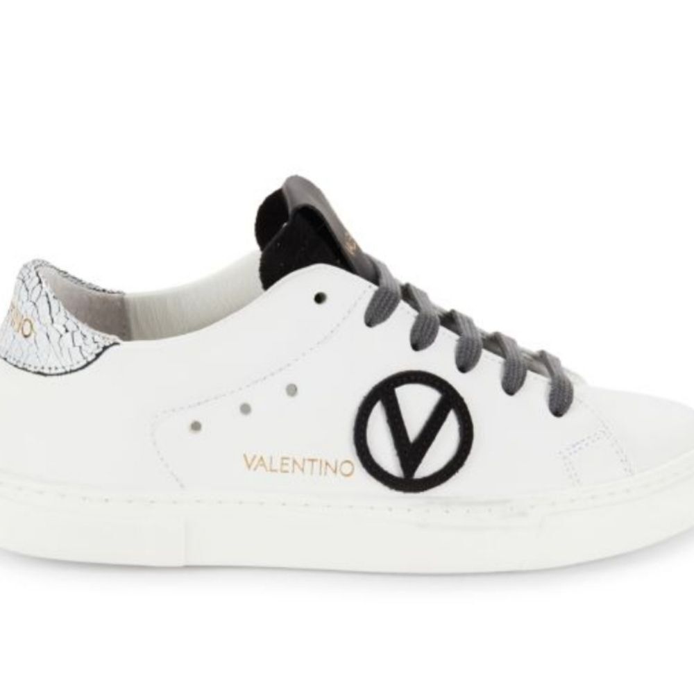 Valentino By Mario Valentino Laura Logo Leather Sneaker